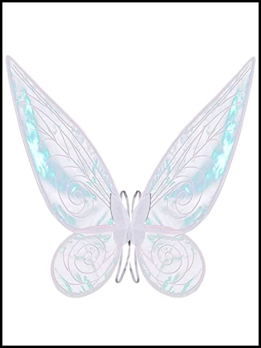 Adult Fairy Wings Transparent Organza Princess Angel Wings Halloween Costume